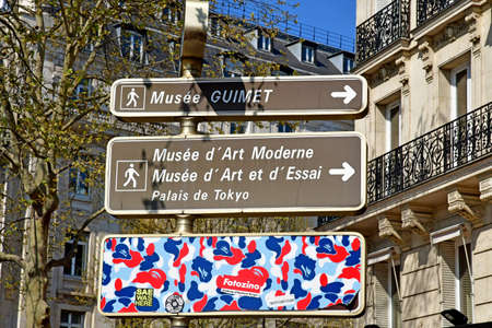 Paris; France - march 31 2019 : the Trocadero squareのeditorial素材