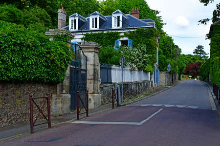 Medan; France - may 18 2020 : the picturesque villageのeditorial素材