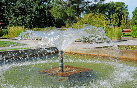Montreal, Quebec; Canada- June 25 2018: the botanical garden created in 1931のeditorial素材