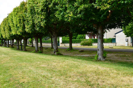 La Roche Guyon; France - june 14 2020: the historical villageのeditorial素材