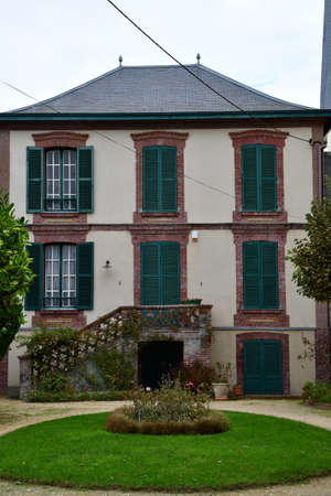 Cabourg; France - October 8 2020: the picturesque city in autumnのeditorial素材