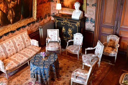 My Treasure; France - july 12 2020: the historical castleのeditorial素材