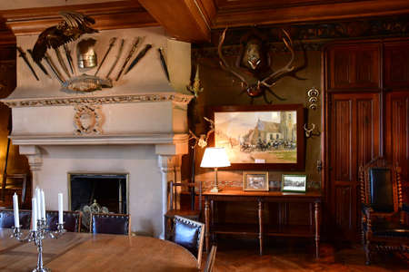 My Treasure; France - july 12 2020: the historical castleのeditorial素材