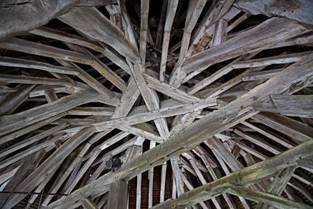Provins, France - august 23 2020: the Caesar towerframework
