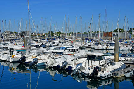 Arzon, France - June 6 2021: the Port du Crouestyのeditorial素材