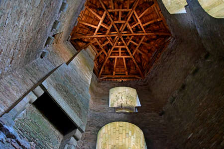 Sarzeau, France - june 6 2021: the Suscinio castle built in the 13th century by the Bretagne dukesのeditorial素材