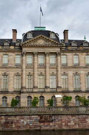 Strasbourg, France - august 28 2021: the Rohan palace built in the 18th centuryのeditorial素材