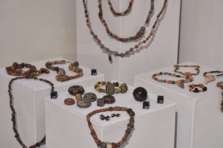 Strasbourg, France - august 28 2021: the archaeological museum in the Rohan palaceのeditorial素材