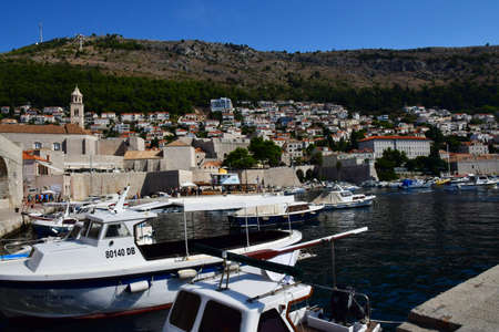 Dubrovnik, Croatia- September 3 2021: the picturesque old cityのeditorial素材