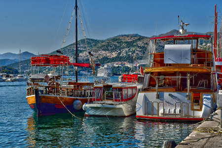 Dubrovnik, Croatia- September 3 2021: the new portのeditorial素材