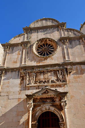 Dubrovnik, Croatia- September 3 2021: the Saint Savior churchのeditorial素材