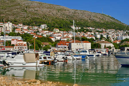 Dubrovnik, Croatia- September 3 2021: the new portのeditorial素材