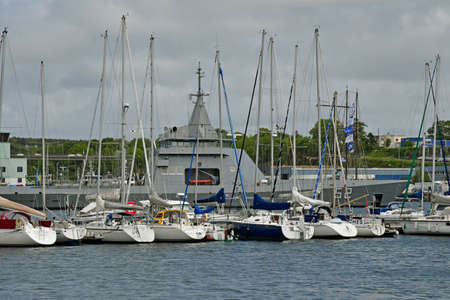 Concarneau, France - May 16 2021: the port