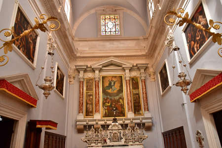 Dubrovnik, Croatia- september 3 2021: the cathedralのeditorial素材