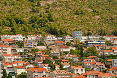 Dubrovnik, Croatia- september 3 2021: the district near the new portのeditorial素材