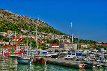 Dubrovnik, Croatia- september 3 2021: the new portのeditorial素材