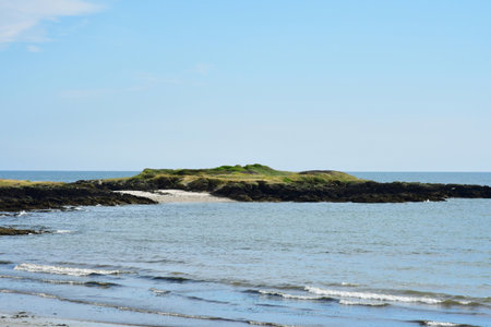 Sarzeau, Penvins, France - june 6 2021: the beachのeditorial素材