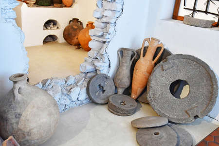 Strasbourg, France - august 28 2021: the archaeological museum in the Rohan palaceのeditorial素材