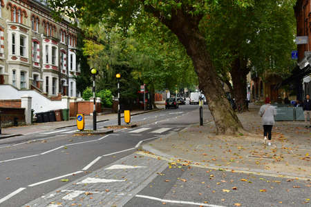 London; Hampstead; England - October 21 2021: the Belsize Park districtのeditorial素材