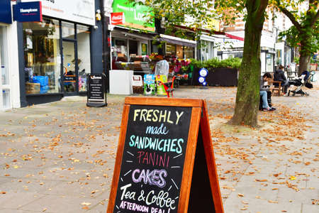 London; Hampstead; England - October 21 2021: the Belsize Park districtのeditorial素材