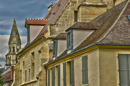 Poissy; France - september 18 2021: the toy museum in the city center