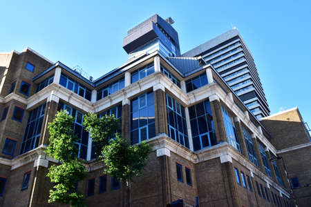 London; England - October 21 2021: the London Bridge districtの写真素材