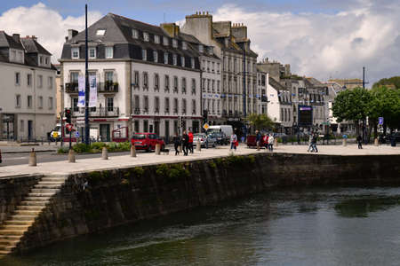 Concarneau, France - May 16 2021: the portのeditorial素材