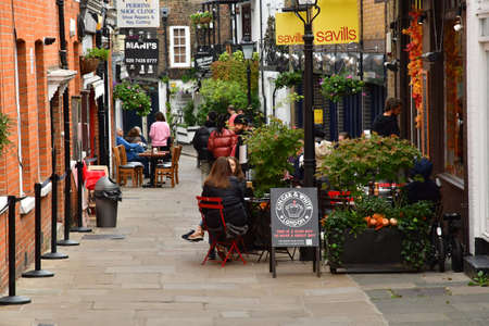 London; Hampstead; England - October 21 2021: the Belsize Park districtのeditorial素材