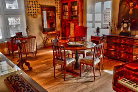 Korcula, Croatia- September 3 2021: the town museumのeditorial素材