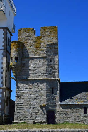 Penmarch; France - May 16, 2021: the Saint Pierre chapelのeditorial素材