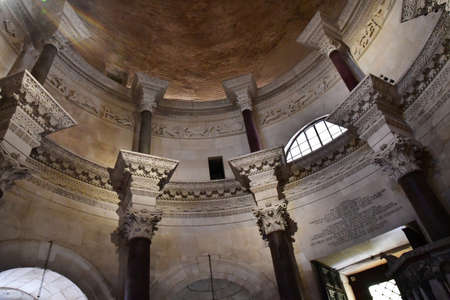 Split, Croatia - September 5 2021: the Diocletian palaceのeditorial素材