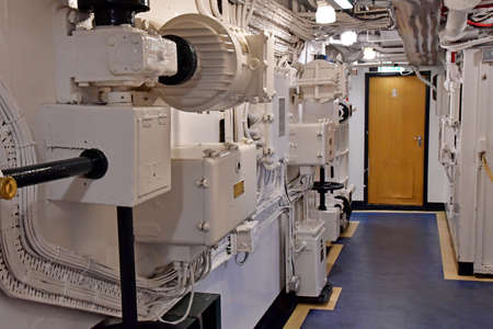 Edinburgh,Scotland - October 21 2021: the Britannia Queen boat built in 1953のeditorial素材