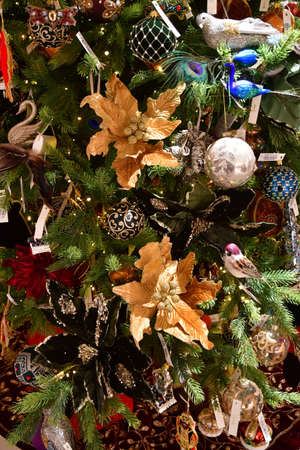 London; England - October 21 2021: Harrods, a famous department storeのeditorial素材