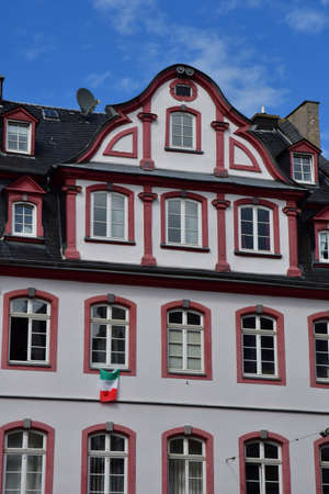 Koblenz; Germany- August 11 2021: the city centerのeditorial素材