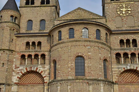 Sort; Germany- August 11 2021: the picturesque Saint Peter cathedralのeditorial素材
