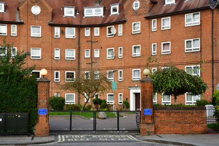 London; Hampstead; England - October 21 2021: the Belsize Park districtのeditorial素材