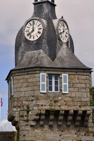 Concarneau, France - May 16 2021: the picturesque old cityのeditorial素材