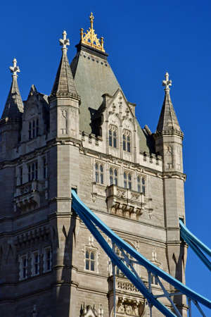 London; England - October 21 2021: Tower Bridgeのeditorial素材
