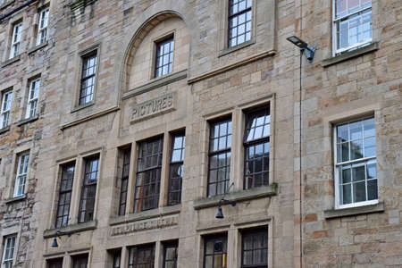 Edinburgh,Scotland - October 21 2021: the old picturesque cityのeditorial素材