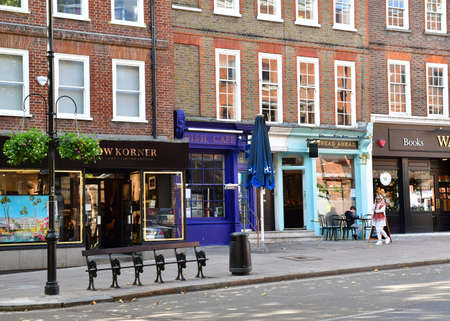 London; Hampstead; England - October 21 2021: the Belsize Park districtのeditorial素材