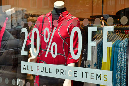 London; Hampstead; England - October 21 2021: sales in the Belsize Park districtのeditorial素材