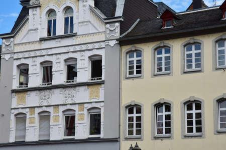 Koblenz; Germany- August 11 2021: the Jesuit squareのeditorial素材