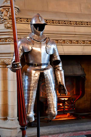 Edinburgh,Scotland - October 21 2021: the old picturesque castleのeditorial素材