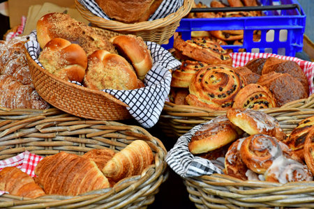 Edinburgh,Scotland - October 21 2021: the Leith marketの写真素材