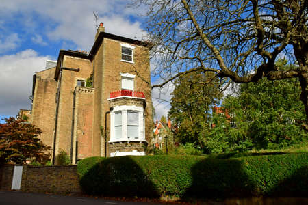 London; Hampstead; England - October 21 2021: the Belsize Park districtのeditorial素材