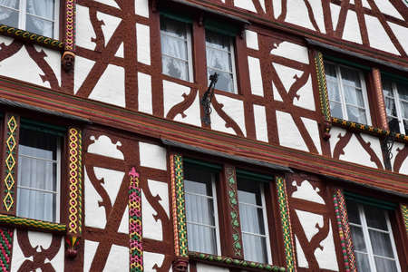 Bernkastel Kues; Germany- August 11 2021: the picturesque city in summerのeditorial素材