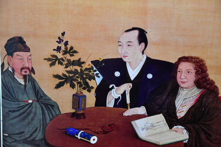 London; England - October 21 2021: the National Maritime Museum in the City of Greenwichのeditorial素材