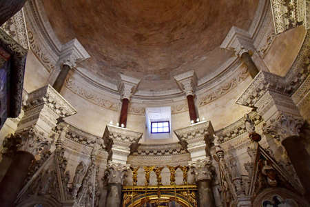 Split, Croatia - September 5 2021: the Diocletian palaceのeditorial素材