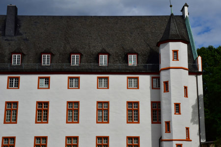 Koblenz; Germany- August 11 2021: the Ludwig museumのeditorial素材