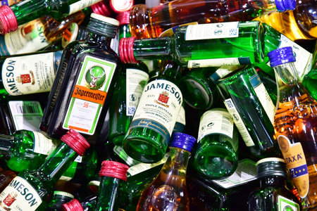 Dubrovnik; Croatia - June 23 2021: shop in the airportのeditorial素材